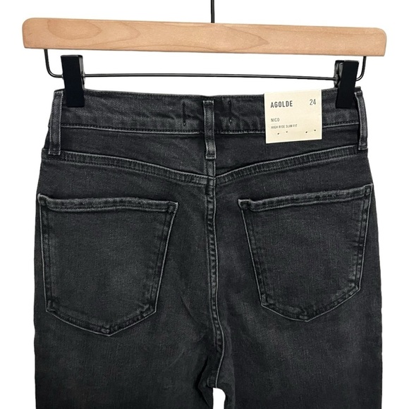 NWT Agolde Nico High Rise Slim Fit Jeans - Picture 9 of 13